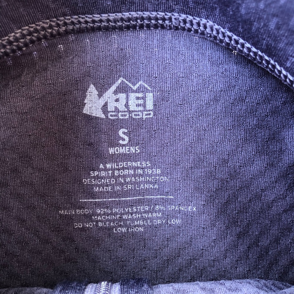 REI lightweight base layer half-zip top  women's size Small - Picture 4 of 10